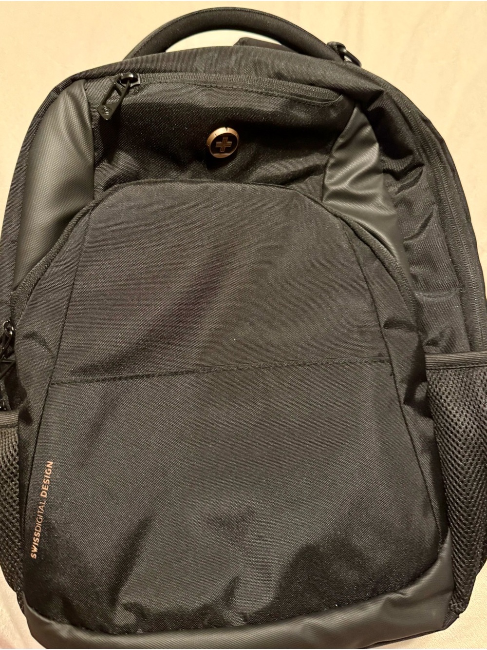 Swiss digital Design Laptop Backpack with built in Chargers